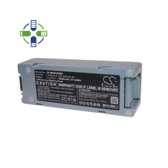 BATERÍA PARA DESFIBRILADOR MINDRAY BENEHEART  D5,D6, Z5,Z6,DP-50